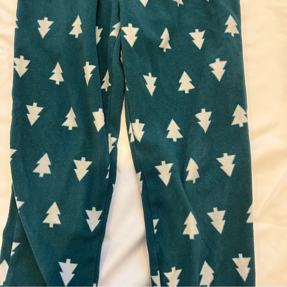 Primary Christmas Tree Fleece Pajama Jogger Size 6-7 Years - Picture 5 of 9